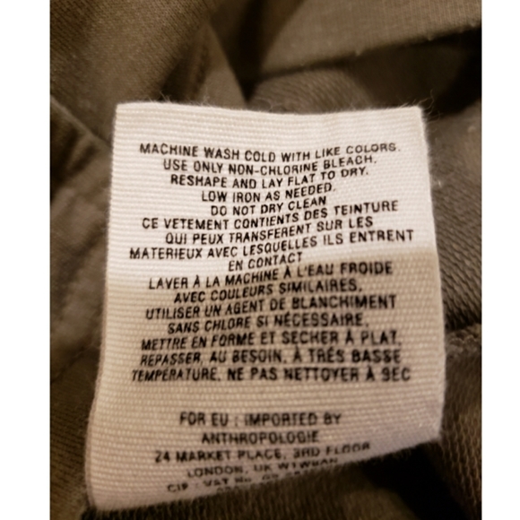 Anthropologie Saturday Sunday green j⦠- Picture 6 of 6